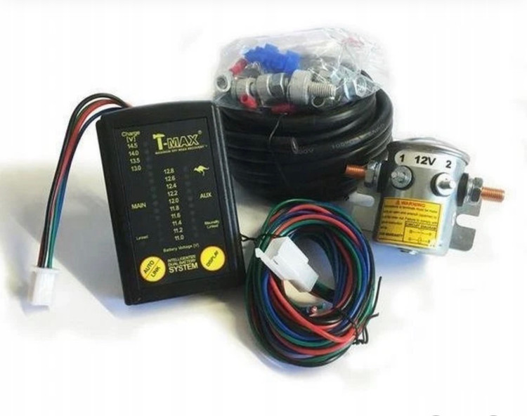کیت دوال باتری تیمکس Battery Isolator 140A نمای جانبی