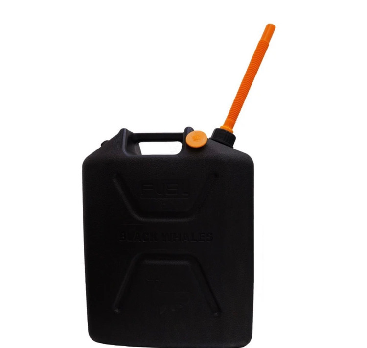 گالن سوخت پلیمری بلک ویلز مدل Black Whales Fuel Can 24L - آفرود ابزار