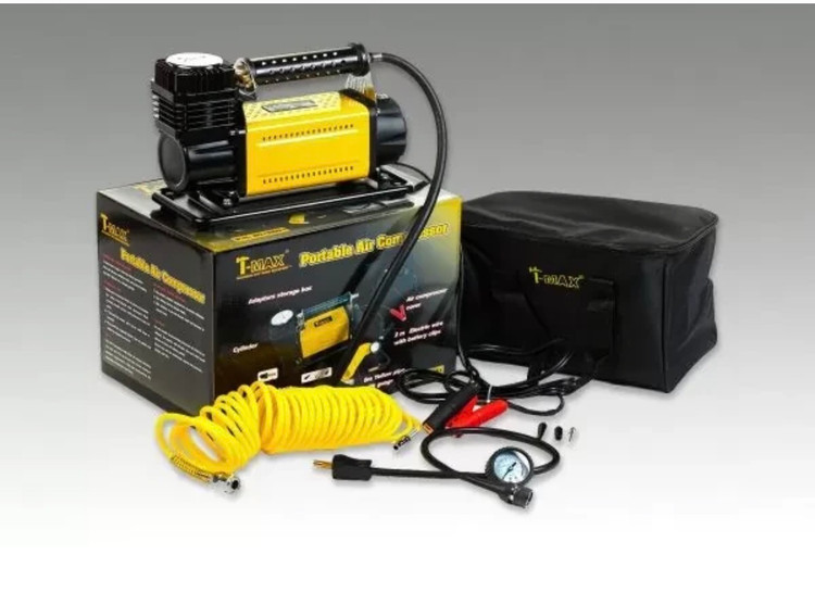 کمپرسور باد ۷۲ لیتری تیمکس مدل T-Max 72L High Output - آفرود ابزار