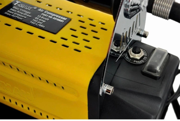 کمپرسور باد T-Max 72L High Output نمای جانبی