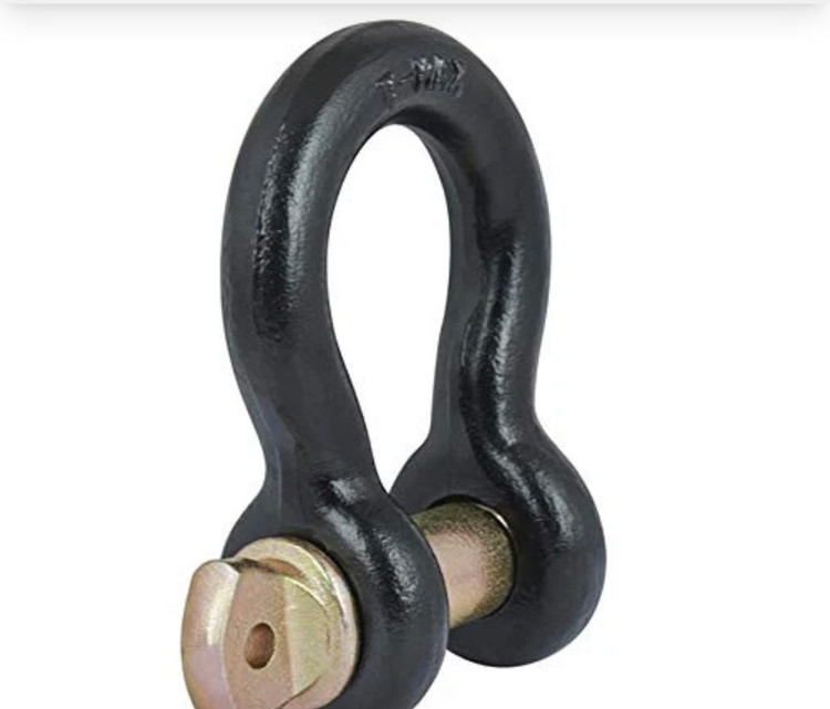 شَگل فلزی T-MAX Bow Shackle نمای جانبی