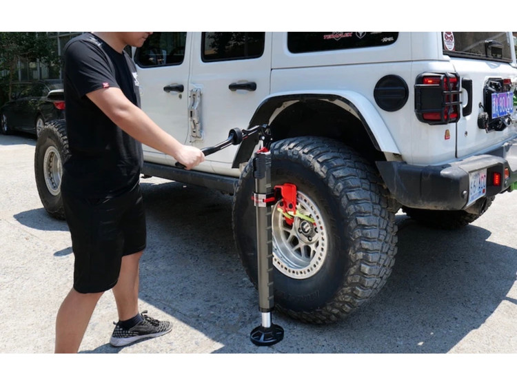 جک هیدرولیک بطری تیمکس مدل T-Max Hydraulic Bottle Jack - آفرود ابزار