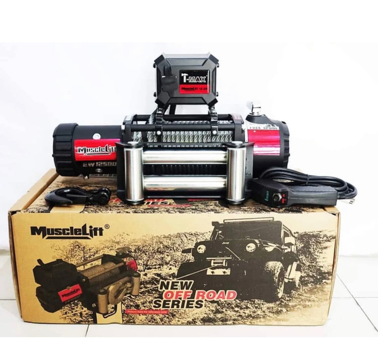 وینچ آفرودی ۲۴ ولت تیمکس مدل Muscle Lift 9500lbs نمای اصلی