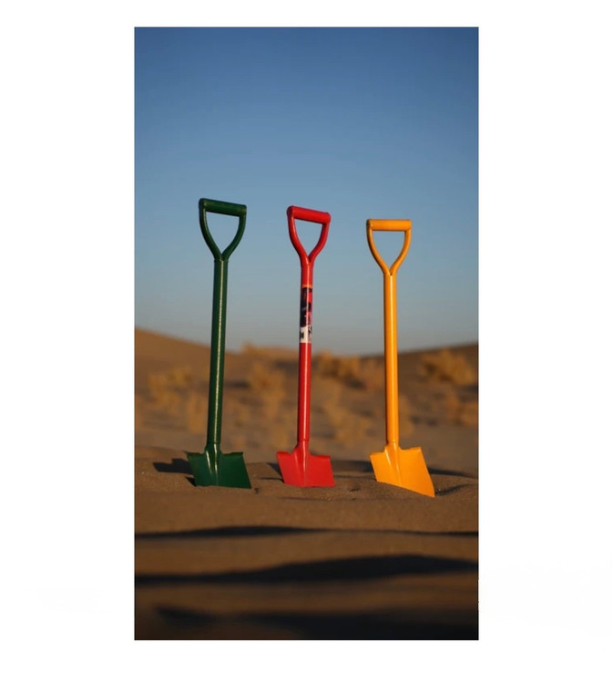 بیل آفرودی مجیک کمپ Root Cutter زرد - نمای دسته